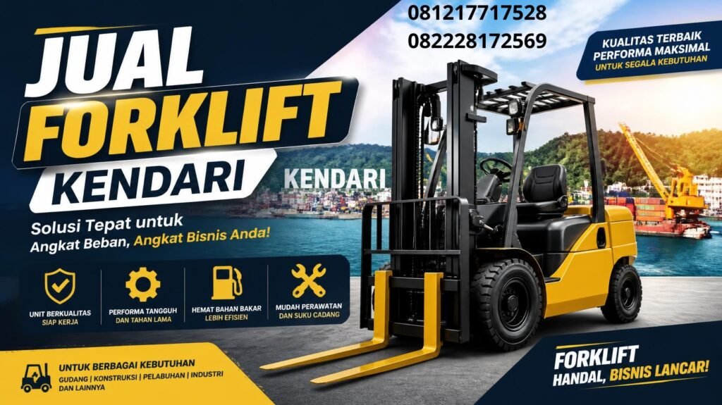 Jual forklift Kendari