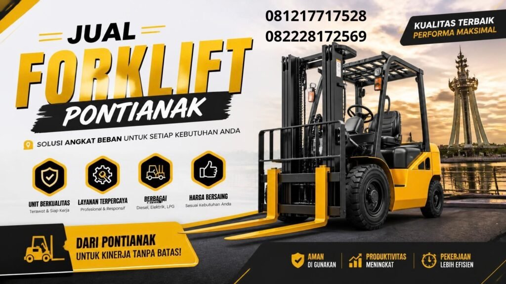 Jual forklift Pontianak