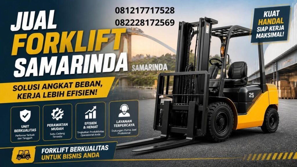 Jual forklift Samarinda