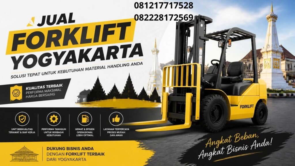 Jual forklift Yogyakarta