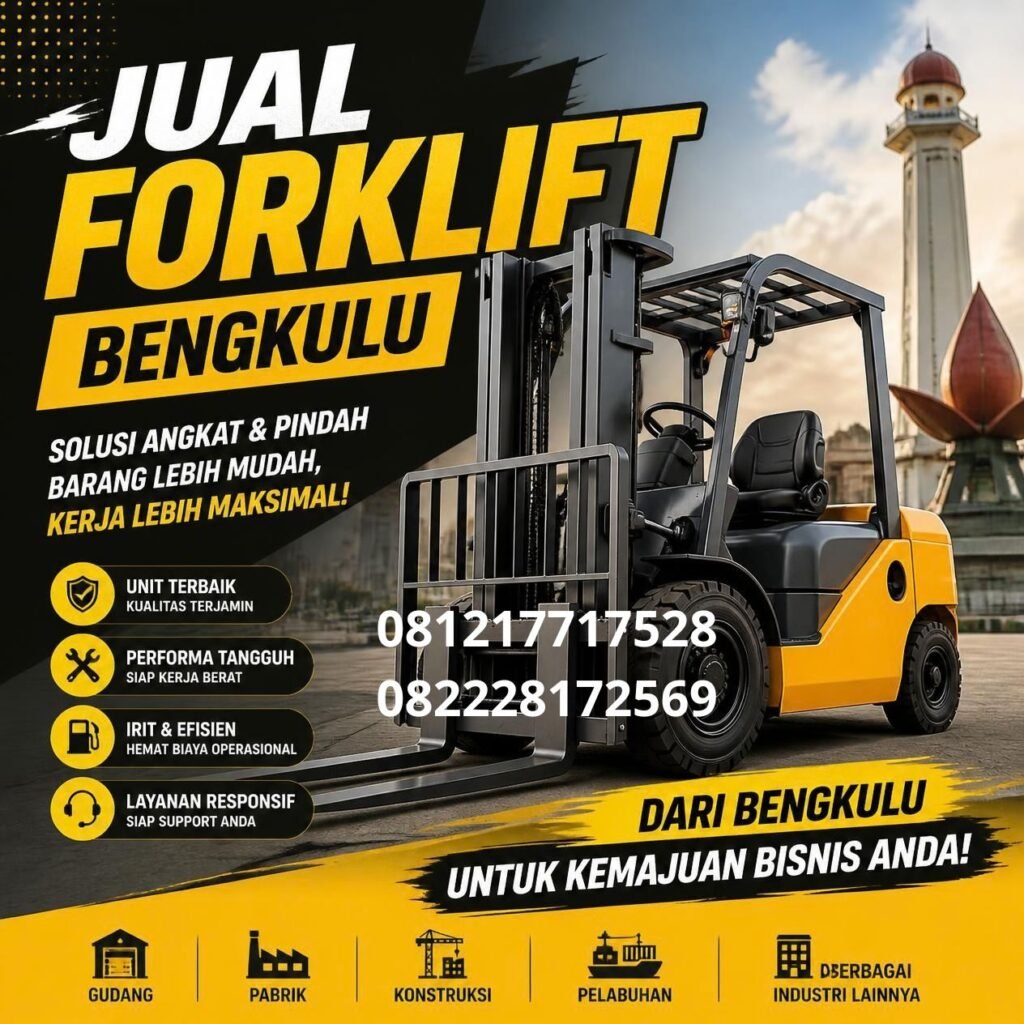 Jual forklift diesel Bengkulu