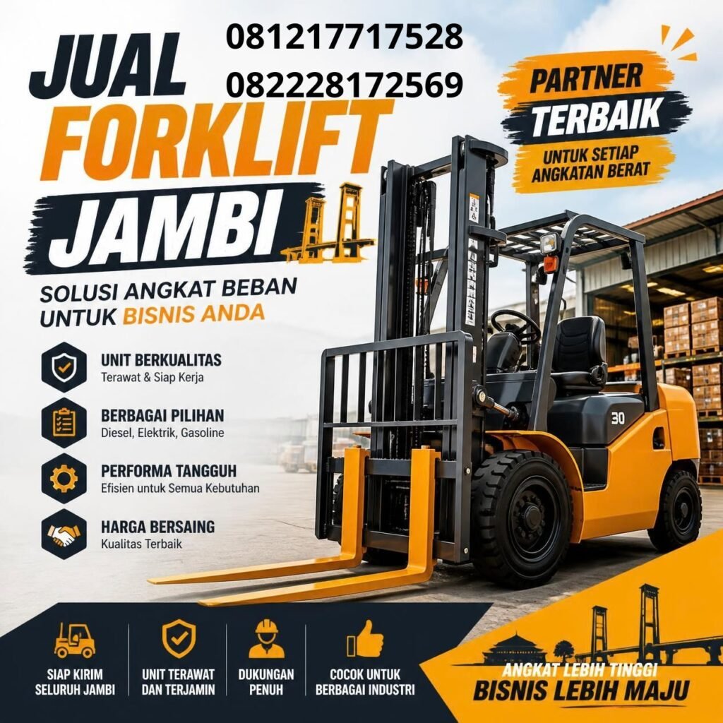 Jual forklift diesel Jambi