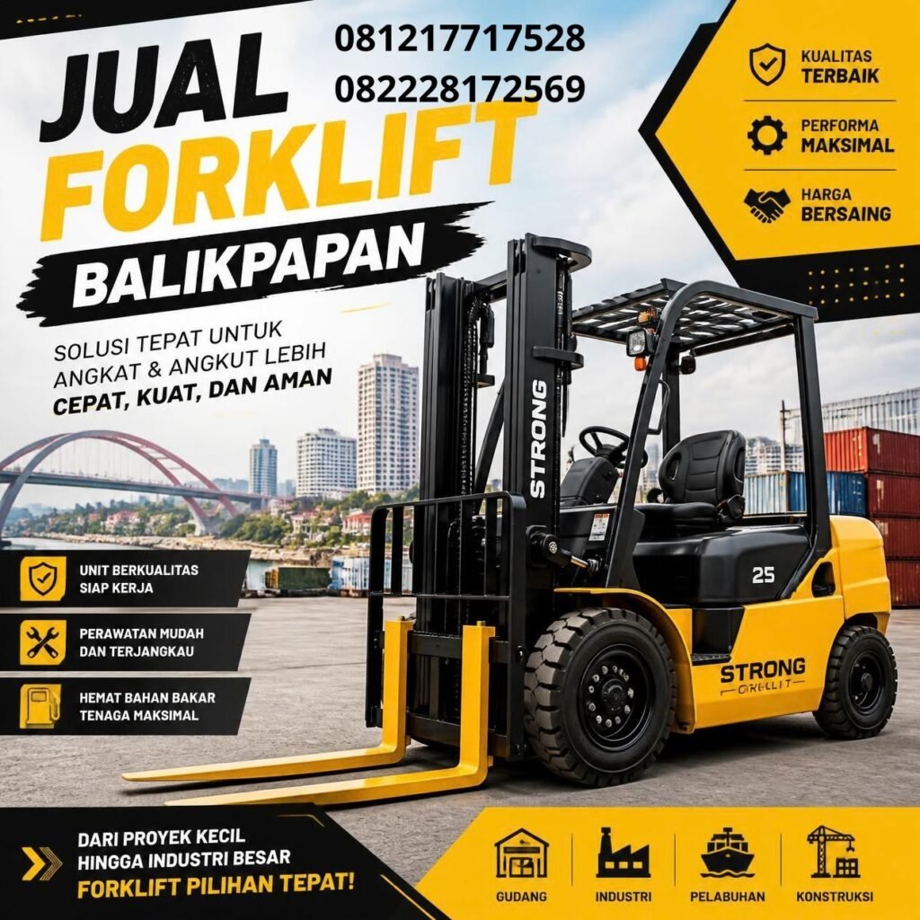 Supplier forklift Balikpapan