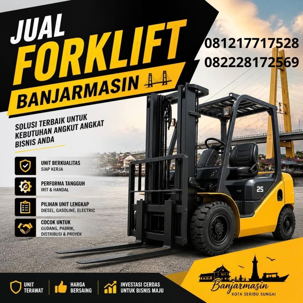Supplier forklift Banjarmasin