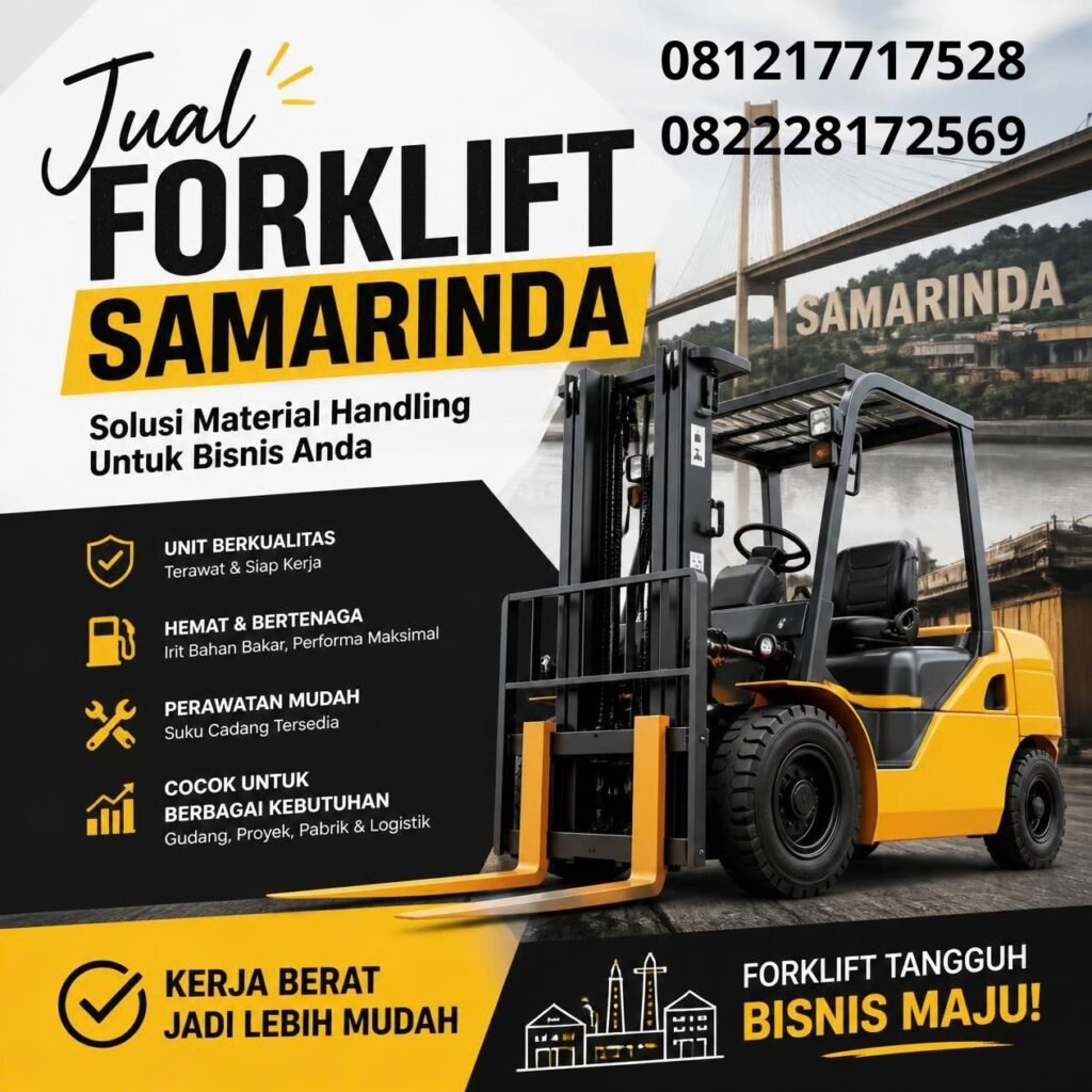 Supplier forklift Samarinda